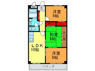 エステ－トあずまの物件間取画像